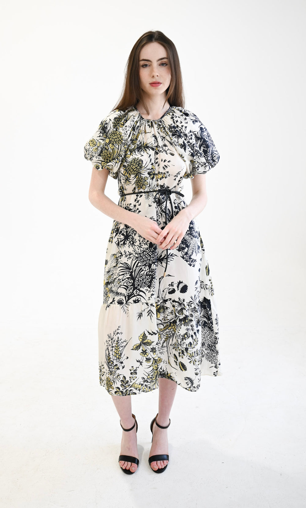 Gathered Neck Dress