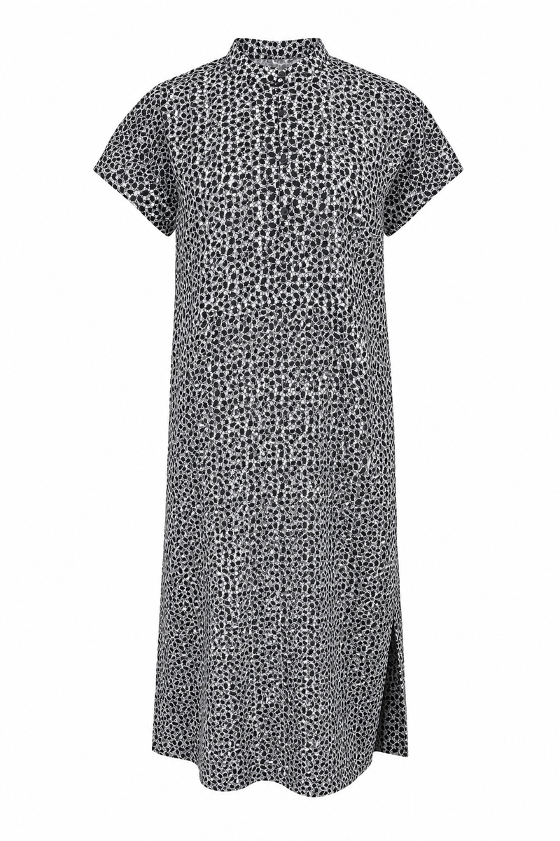 Column Dress Black Lace