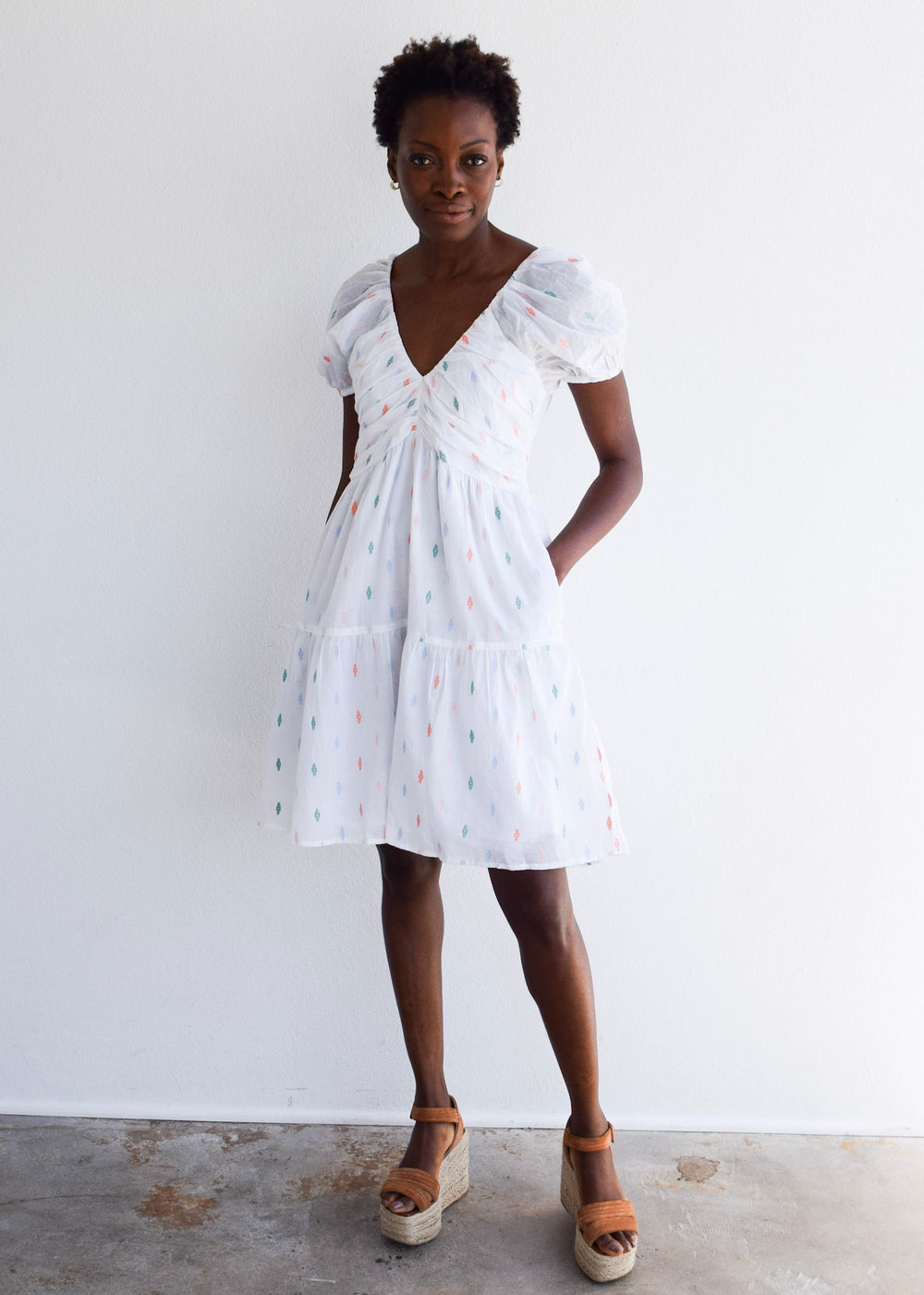 Coco Short Dress India Medallion