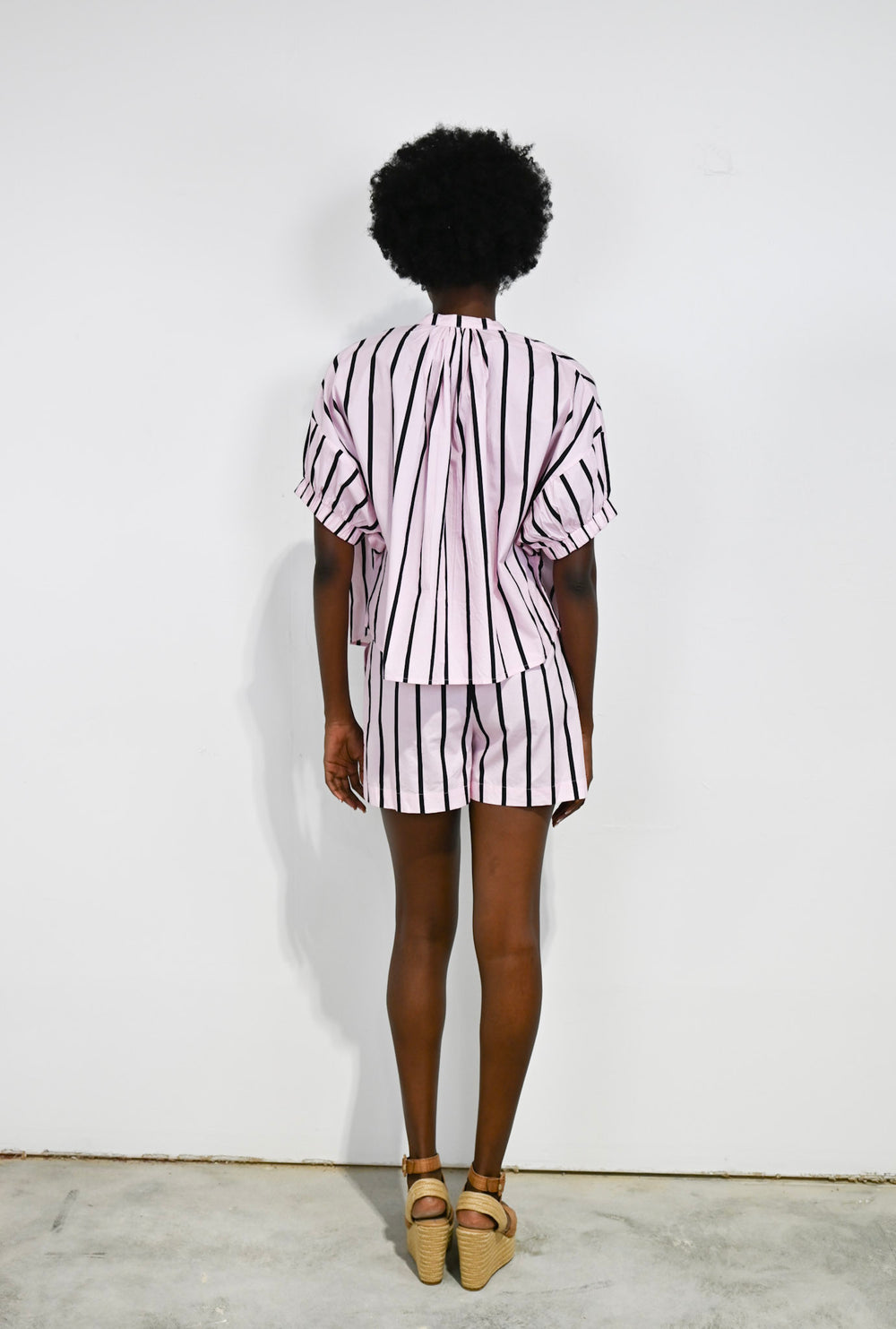 Elastic Sleeve Top