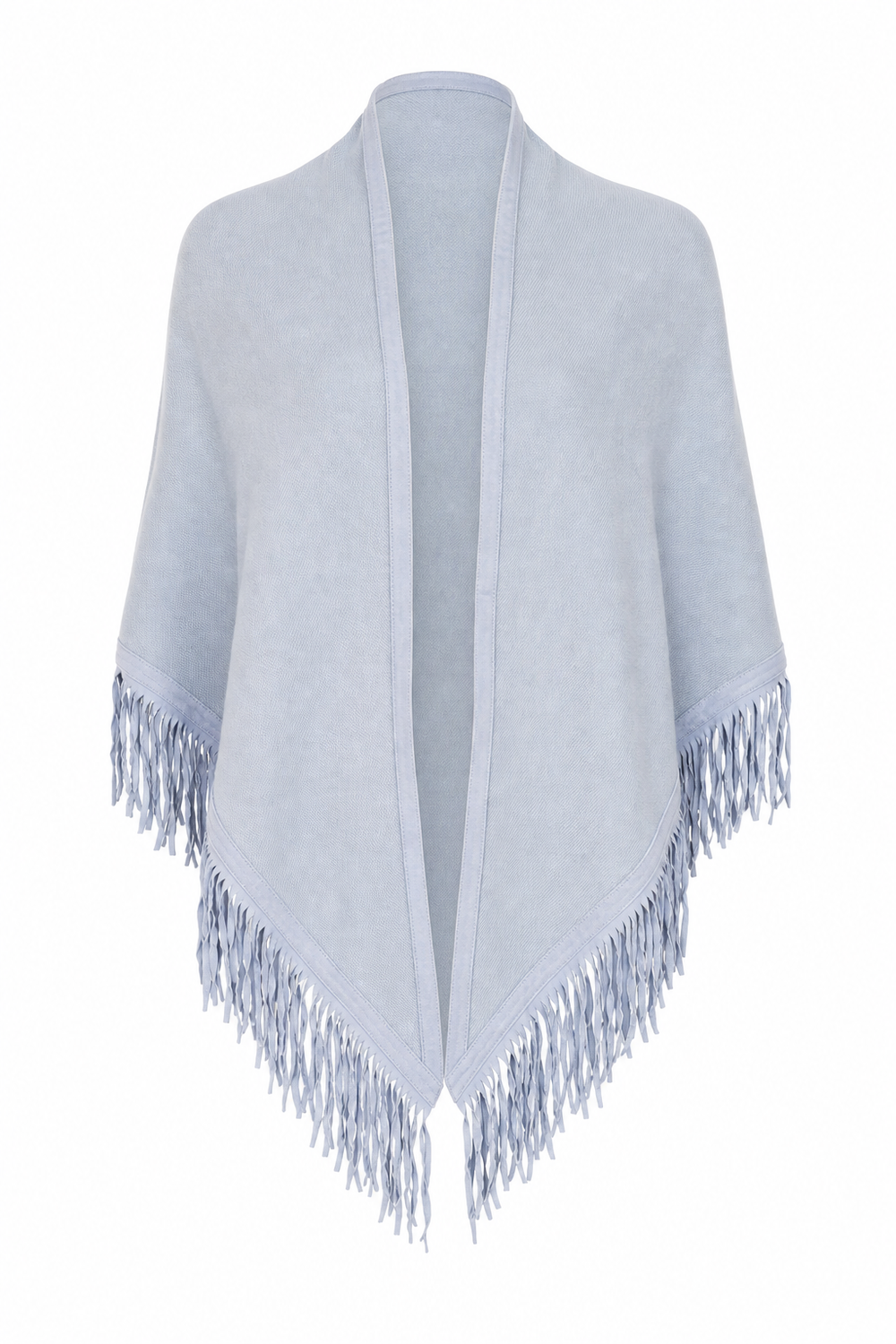 Fringe Scarf Sky Blue