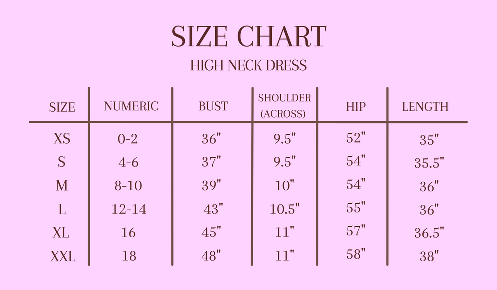 High Neck Dress Burgundy Waffle Cotton