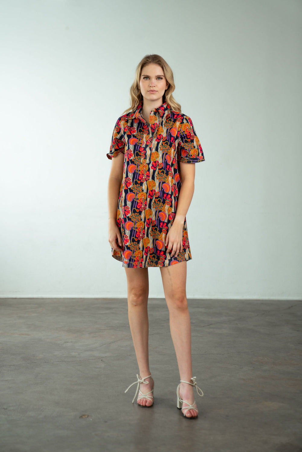 Split Neck Dress