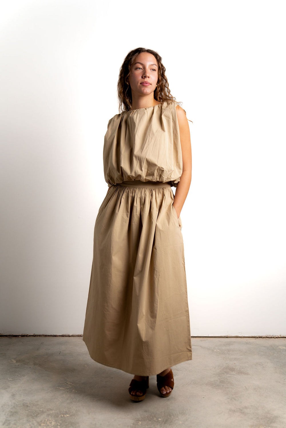 Yarrow Skirt Khaki