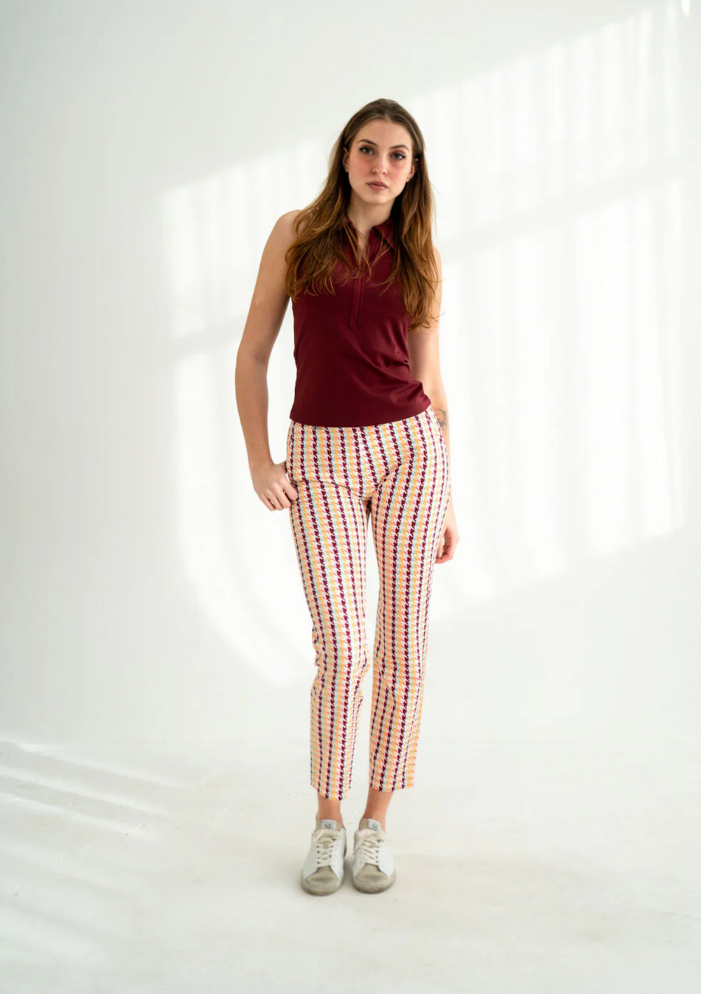 Stella Zip Neck Top