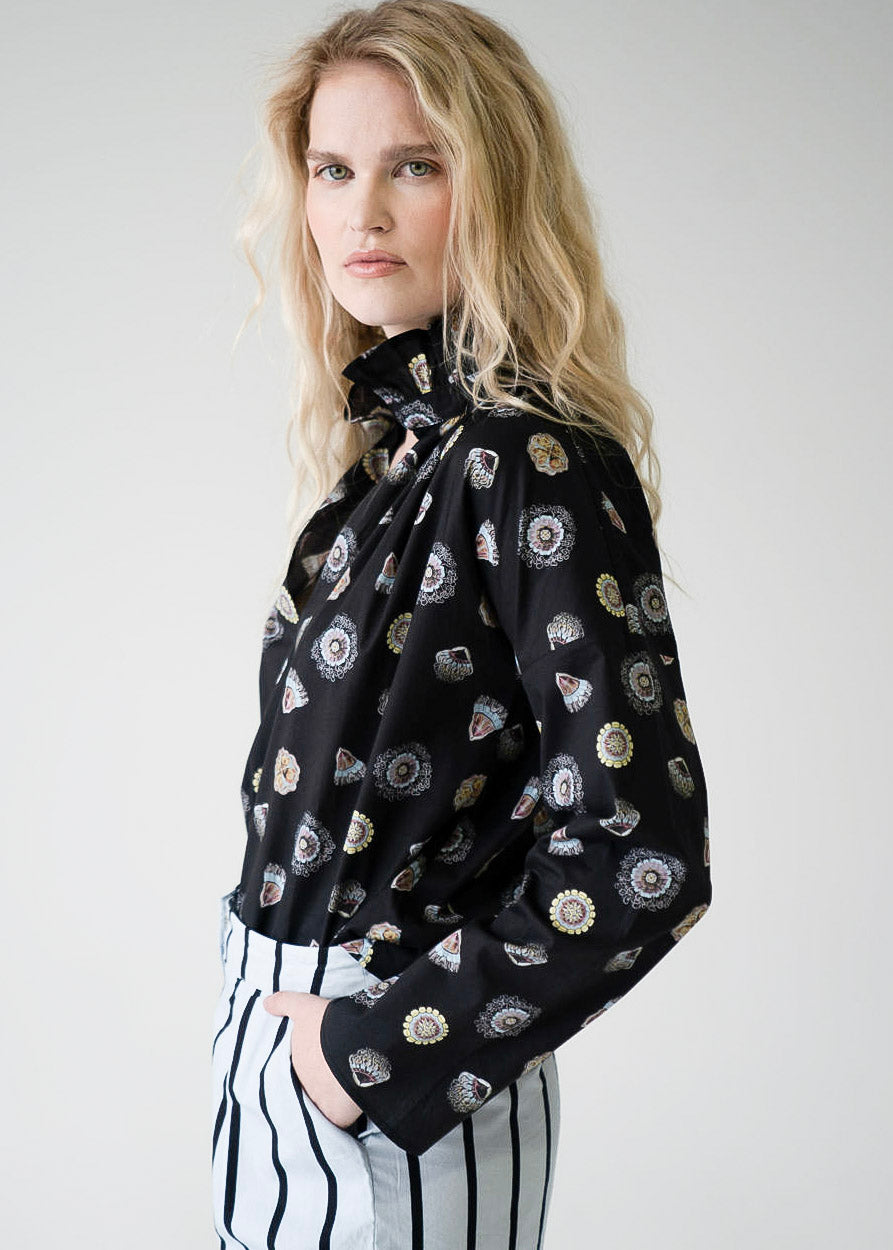 Vicki Long Sleeve Top Jellyfish